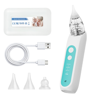 La nouvelle laveuse de nez pour bébé a 3 modes. la laveuse de nez électrique pour bébé avec musique apaisante est facile à désintégrer, à laver et à ranger