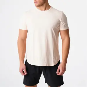 T-Shirt Manufacturer Wholesale Custom Gym Clothes Oversized Big And Tall T Shirts For Men