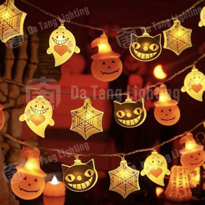 Luces LED de cadena impermeables IP65 para Halloween, Navidad, Pascua y decoración de jardín al aire libre. - Product Image 3