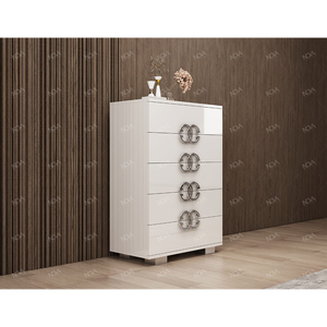 Ensemble de <span class=keywords><strong>chambre</strong></span> à coucher royal de luxe pour adultes, taille king, meubles de <span class=keywords><strong>chambre</strong></span> à coucher pour la maison et l'hôtel, ensemble de meubles de <span class=keywords><strong>chambre</strong></span> à coucher à finition brillante avec table de chevet, <span class=keywords><strong>commode</strong></span> et coffre - Product Image 4