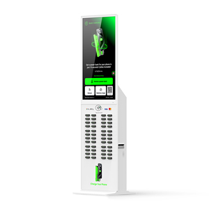 Kiosque tactile POS 48 emplacements 43 pouces avec écran LED pour gare, location de téléphones portables, partage de téléphones, distributeur bancaire, alimentation CA - Product Image 4