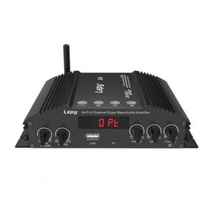 X4 Factory 3-Channel 2.1 Mini Digital Home Amplifier BT Compatible CE Certified Aluminum Alloy Stereo Subwoofer Amp - Product Image 6
