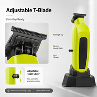 Tondeuse à cheveux sans fil professionnelle, moteur silencieux à faible bruit, tondeuse électrique rechargeable, machine de coiffure silencieuse pour la maison et le salon