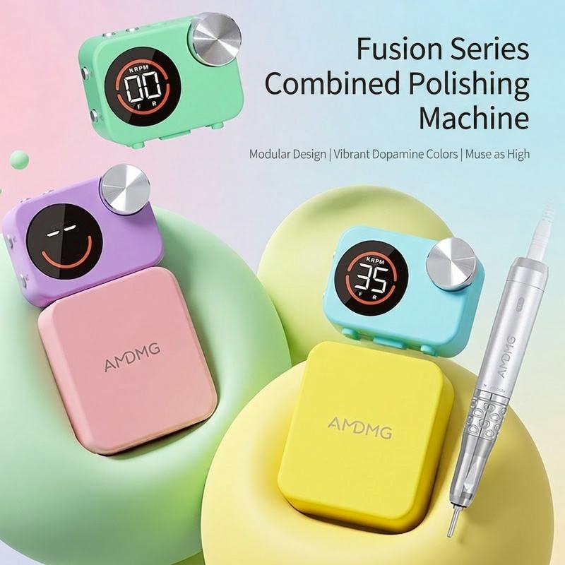 AMDMG Professional Cordless Nail Drill Machine 35000RPM Electric Nail ...