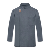 Veste de chef en coton légère, design moderne personnalisé, pour hôtel, restaurant, bar, fabricant professionnel, uniforme de cuisine.