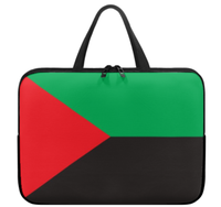 Sac pour ordinateur portable avec drapeau de la Jamaïque, étui étanche et fin pour ordinateur portable avec fermeture éclair de qualité supérieure, sac portable pour tablette