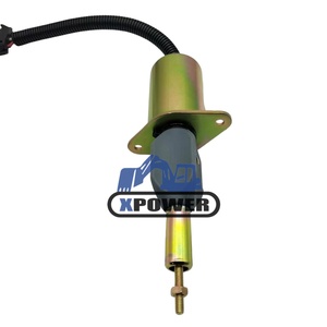 โซลินอยด์ตัดน้ำมันเชื้อเพลิงคุณภาพสูง Xpower 24V DC รุ่น 3939019 XKDE-00662 SA-4889-24 6C 6CT 6CTA 8.3 QSL9.3 R320-7 R335LC-7 สำหรับรถขุด - Product Image 3