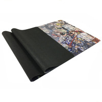 Tapis de souris durable imprimé par sublimation 900x400x2mm, surface en tissu confortable antidérapante en caoutchouc pour le jeu et les e-sports