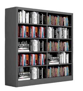 <span class=keywords><strong>Bibliothèque</strong></span> de style <span class=keywords><strong>industriel</strong></span> avec étagères en bois et cadre en fer forgé pour bureau et <span class=keywords><strong>bibliothèque</strong></span> - Product Image 2