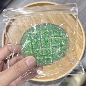 NEW Crystal-Studded Pineapple Stress Ball <b>Squishy</b> Toy Stress Relief Decompression Gift for Kids Adults with Happy Ambiance - Product Image 3