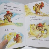 Ensemble de 8 livres en gros, je peux lire Paddington, niveau 1, classification des livres d'histoires de lecture pour enfants