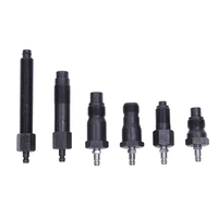 Kit d'outils professionnel de testeur de compression de cylindre de moteur diesel 16 pièces avec manomètre pour camions/voitures/tracteurs avec étui