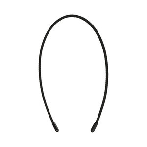 Black Ultra <b>Thin</b> <b>Headband</b> 2.5mm Seamless For Short Hair Daily Use Unisex PC Material - Product Image 3