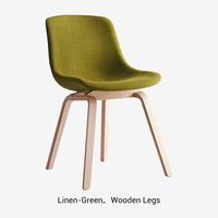 ODM Sillas Comedor 46*51*81cm Stuhl Cadeiras Modernas Brancas Chaises de cafétéria de salle à manger blanches