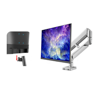 Monitor LED IPS Lengkung Hopestar 21.5/23.8/27 Inci untuk PC Desktop dengan 99% SRGB