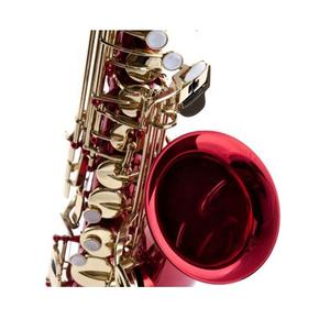 Saxophone alto SEASOUND OEM <span class=keywords><strong>de</strong></span> haute qualité JYAS102DRDL avec corps laqué rouge, clés en laque, option tonalité Mi bémol, pliable et réglable - Product Image 4