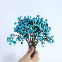 Nouvelles Fleurs Séchées 2026, Baies Blanches Préservées, Écologiques, Toucher Naturel pour la Maison, Fête des Mères, Noël