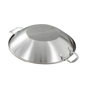 Ensemble de casseroles chinoises à deux parfums, <span class=keywords><strong>Wok</strong></span> avec poignées en acier inoxydable, casseroles plates, pour la cuisine, le Restaurant, l'hôtel, la maison - Product Image 2