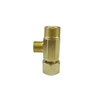Raccord en T à connexion facile pour lave-vaisselle, à compression 3/8" x 3/8" et à rotation 1/4" - Product Image 3