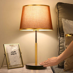 Modern Minimalist Nordic Style Luxury Bedside Lamp with Touch <b>Sensor</b> Cozy Wedding Accent for Master Bedroom - Product Image 3