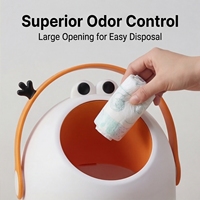 Poubelle à couches anti-odeur en plastique pour bébé, bac à déchets pour couches pour la maison et la crèche
