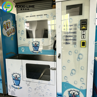 Unité de lavage pour animaux tout-en-un : Baignoire en acier inoxydable, rinçage à la mousse, sécheur soufflant pour salons, hôtels et centres de soins pour animaux