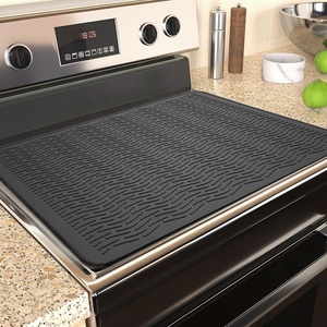 Couvercle de dessus de cuisinière électrique carré en silicone étanche et tapis de protection parfait <span class=keywords><strong>pour</strong></span> évier de cuisine - Product Image 1