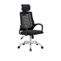 Mode nouvelle chaise de bureau design avec accoudoir pivotant pour la maison salon exécutif inclinable réception visiteur invité