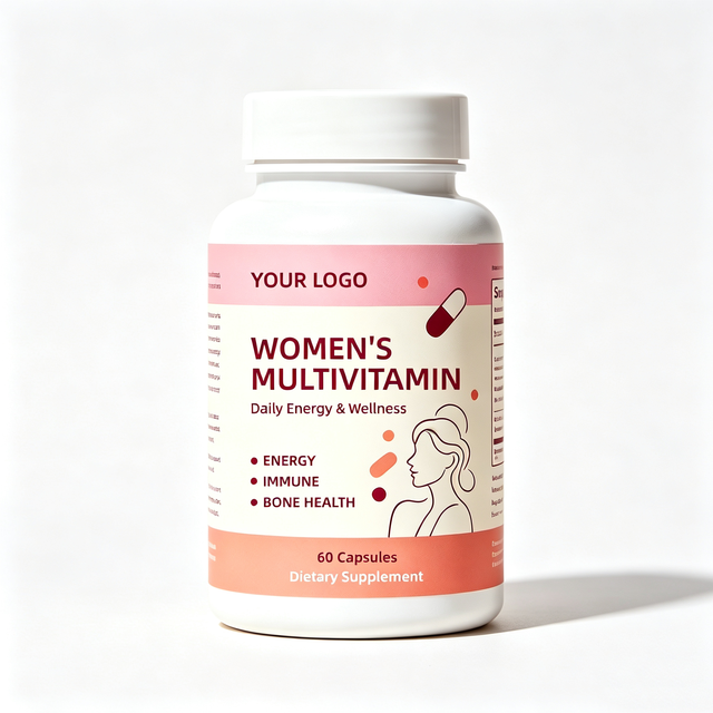 Women MultiVitamin Capsules Fruit and Vegetable Blend Custom Blend Female Nutrition Supplement