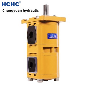 Pompa Idraulica <span class=keywords><strong>a</strong></span> Ingranaggi <span class=keywords><strong>Serie</strong></span> CBQL HCHC Changyuan, Pompa Doppia con Logo Personalizzato - Product Image 2