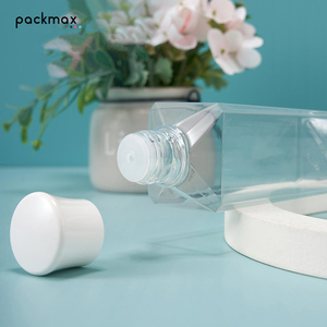ขวด PETG ทรงเหลี่ยมไหล่เอียงแบบกำหนดเอง พร้อมฝาเกลียวและจุกใน – ขนาด 30-150 มล. สำหรับเอสเซนส์ โทนเนอร์ มอยเจอร์ไรเซอร์ – แบบขวดเปล่า - Product Image 4
