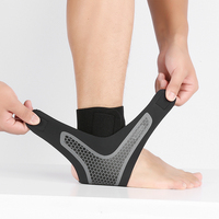 Attelle de cheville réglable, flexible, respirante en Spandex et Nylon, protection et soutien par compression pour le basketball, la course à pied et les sports, unisexe