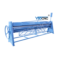 Machine à plier les tôles TDF motorisée portable YSDCNC pour conduits HVAC, facile à utiliser, spécialement conçue pour les conduits d'air rectangulaires à bride TDF
