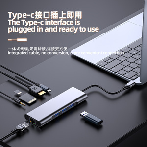 <span class=keywords><strong>9</strong></span> trong 1 USB C <span class=keywords><strong>HUB</strong></span> cho MacBook Pro PD 3.0 3USB RJ45 <span class=keywords><strong>Ethernet</strong></span> 1000m âm thanh SD/TF Loại C Dock trong kho - Product Image 4