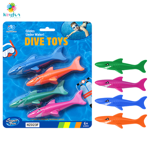 Çocuklar yaz sualtı eğitim dalış oyuncak seti köpekbalığı balık ahtapot roket batan sopa halka ile yüzme havuzu için - Product Image 1
