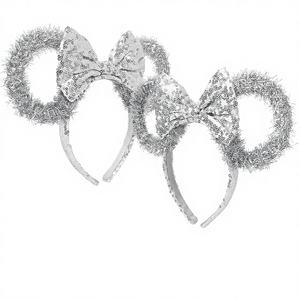 Accesorios H.E.R. con Licencia Oficial de Orejas de Minnie Mouse, Diadema de Disfraz, Diseño Personalizado, Regalo de Animal Adorable, Moda Infantil, Hecho en EE. UU. - Product Image 1