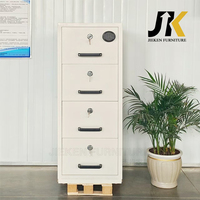 Armoire de classement verticale personnalisée, résistante au feu, en métal, ignifuge, avec serrure à combinaison
