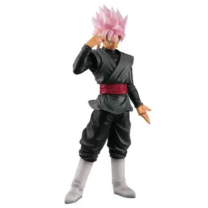 Figur bubuk Super ROS Warrior Goku gelap Zamas Pink merah Yuan terang