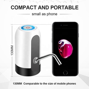Mini dispensador de agua eléctrico automático recargable para botella - Product Image 2