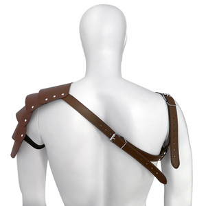 สายรัดข้อมือหนังสำหรับผู้ชายและผู้หญิงเสื้อผ้าแนวพังก์แนวโกธิคแนวพังก์บาร์อุปกรณ์ประกอบฉากเกย์ - Product Image 3