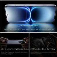 NOUVELLE ARRIVÉE VIVO IQOO 15 Ultra Snapdragon 8s Gen 3 Octa Core Elite Q3 Gaming Chip 2K VC Air Cooling 7400mAh