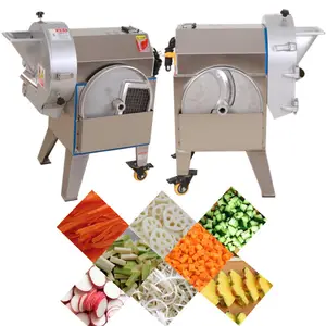 Single head multi-function Quick onion slicer dicing automatic Leafy vegetable cutting machine potato Dicer fruit Cutter machine