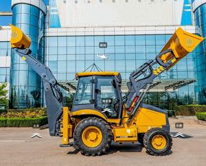 لودر صيني الصنع بسعة 8.2 طن مع دلو حفار 1 متر مكعب ودلو حفار 0.3 متر مكعب، آلة تحريك التربة XC870HK، لودر حفار أمامي - Product Image 6