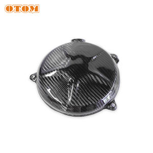 OTOM 2024-2025 Couvercle d'embrayage en fibre de carbone pour motocyclette <span class=keywords><strong>EC</strong></span> ECF MC MCF EX EXF 250 300 350 450 pour <span class=keywords><strong>GASGAS</strong></span> - Product Image 6
