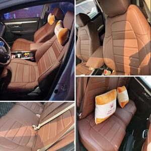 <span class=keywords><strong>Coprisedili</strong></span> su Misura per Accessori Auto per 5 Posti in Pelle di Lusso Compatibili con <span class=keywords><strong>Honda</strong></span> <span class=keywords><strong>Civic</strong></span> CRV Accord HRV HR-V Hilux Aygo Yaris - Product Image 2