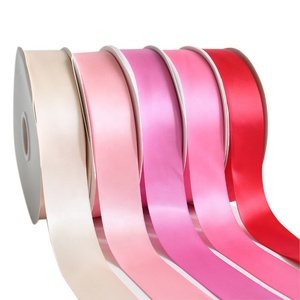 <span class=keywords><strong>ริบบิ้น</strong></span>ผ้าซาตินทอสองหน้า สีพื้น โพลีเอสเตอร์ 100% เป็นมิตรกับสิ่งแวดล้อม ขนาด 38 มม. 196 สี สำหรับห่อของขวัญ งานแต่งงาน - Product Image 3