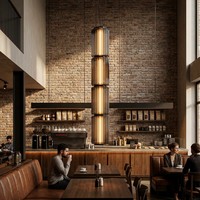 Lustre LED rectangulaire contemporain et moderne de luxe en acier inoxydable et verre gris fumé pour salle à manger et salon