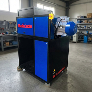 Machine de broyage de déchets à double arbre semi-automatique électrique pour la gestion des déchets industriels - Product Image 1