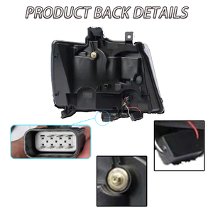 Conjunto de Faros Delanteros LED SINDAR para Automóvil, Accesorios Modificados para Chevrolet Tahoe Avalanche Suburban 2007-2014, 3ra Generación - Product Image 4