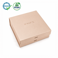 Boîte cadeau à fermeture magnétique avec logo personnalisé de haute qualité, boîte rigide en carton magnétique pliable pour l'emballage de produits cosmétiques et de soins de la peau